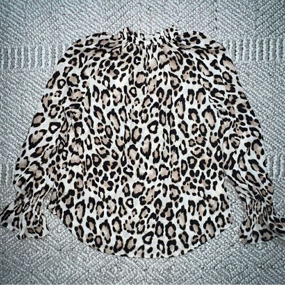 NWT Loft Cheetah Blouse - Sz XS - Picture 9 of 13